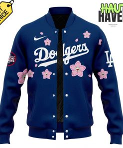 Los Angeles Dodgers Takashi Murakami x MLB World Tour Tokyo Series 2025 Blue Jacket