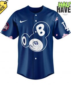 Los Angeles Dodgers Takashi Murakami x MLB World Tour Tokyo Series 2025 Special Baseball Jersey