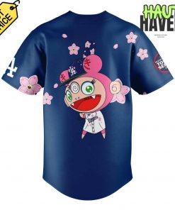 Los Angeles Dodgers Takashi Murakami x MLB World Tour Tokyo Series 2025 Special Baseball Jersey 3