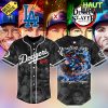 Los Angeles Dodgers x Demon Slayer Special Checkboard Pattern Jersey