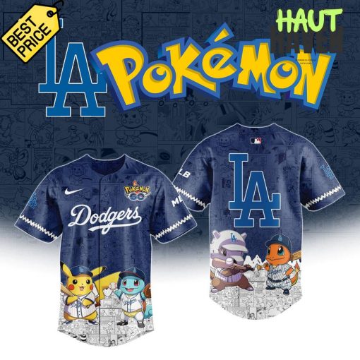 Los Angeles Dodgers x Pokemon GO Special Baseball Jersey