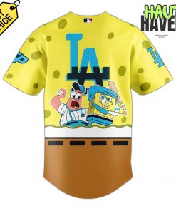 Los Angeles Dodgers x SpongeBob SquarePants Special New Baseball Jersey