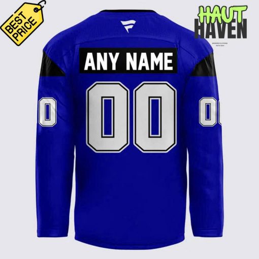 Los Angeles Kings “Skate for LA Strong” Blue Hockey Jersey