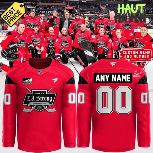 Los Angeles Kings “Skate for LA Strong” Red Jersey Jersey