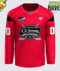 Los Angeles Kings “Skate for LA Strong” Red Jersey Jersey