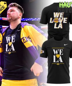 Los Angeles Lakers Luka Doncic “WE LOVE LA” Special Tee