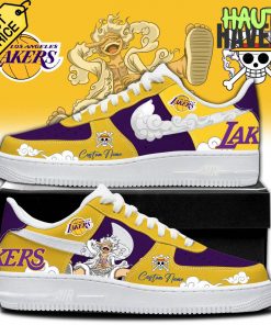 Los Angeles Lakers x One Piece Game Night Collab Air Force 1 Sneaker