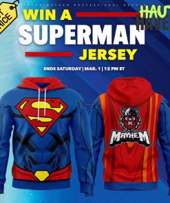 Macon Mayhem x Superman Special Hoodie