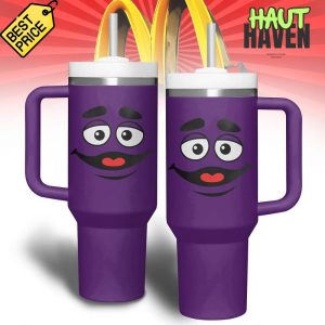 Discover the Fun of the McDonald's 2025 AU Exclusive Grimace Tumbler Cup 40oz