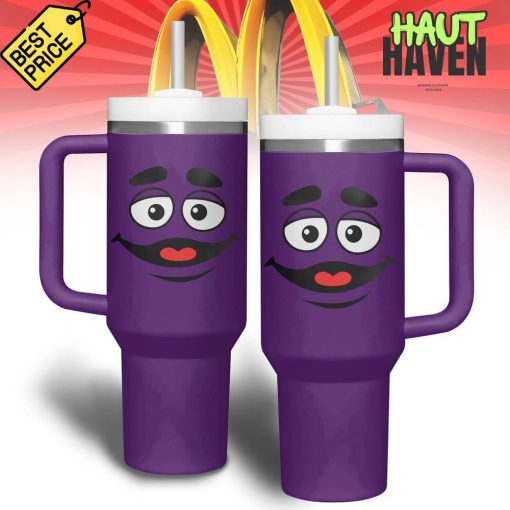 McDonald’s 2025 AU Exclusive Grimace Tumbler Cup 40oz