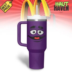 Discover the Fun of the McDonald's 2025 AU Exclusive Grimace Tumbler Cup 40oz