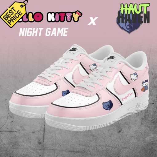 Memphis Grizzlies x Hello Kitty Night Game Special New 2025 Air Force 1 Sneaker