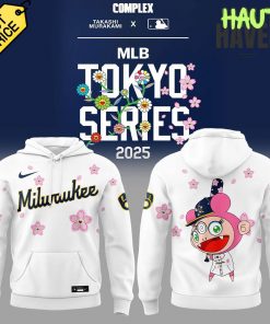 Milwaukee Brewers Takashi Murakami x MLB World Tour Tokyo Series Special Hoodie