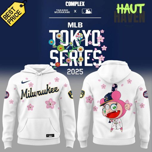 Milwaukee Brewers Takashi Murakami x MLB World Tour Tokyo Series Special Hoodie