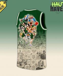 Milwaukee Bucks x Luffy One Piece the Straw Hat Pirates Special Basketball Jersey 3