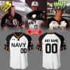 Navy Midshipmen Special New 2025 Jolly Rogers “Fear The Bones” Baseball Jersey