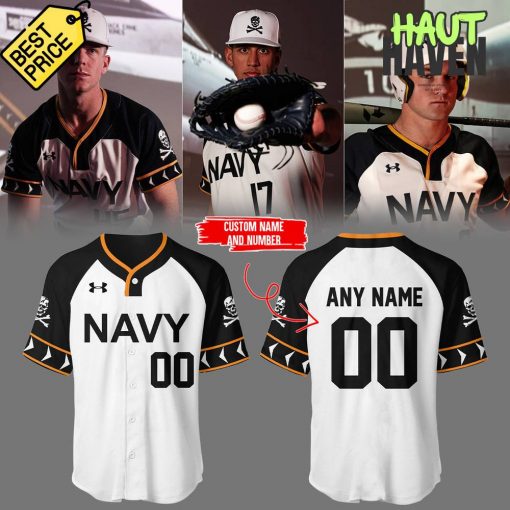 Navy Midshipmen Special New 2025 Jolly Rogers Custom Jersey