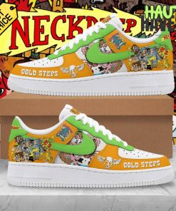 Neck Deep Gold Steps Special Air Force 1 Sneaker