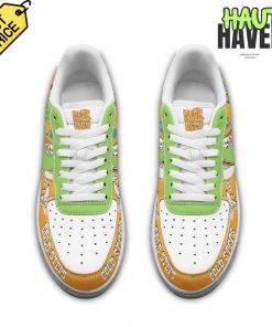 Neck Deep Gold Steps Special Air Force 1 Sneaker