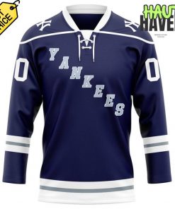 New York Yankees x 2025 Hockey Jersey Night Special Edition Jersey