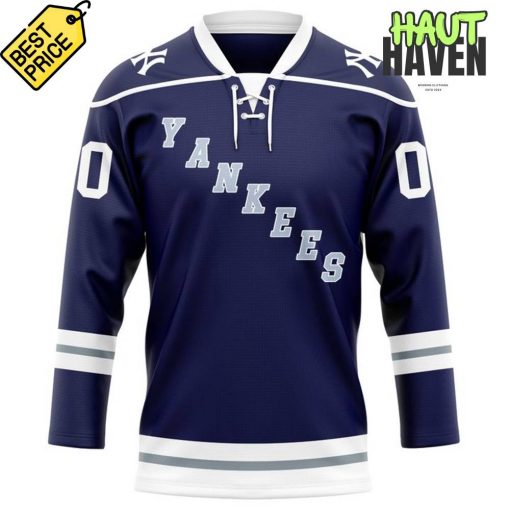 New York Yankees x 2025 Hockey Jersey Night Special Edition Jersey