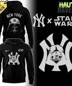 New York Yankees x Star Wars Special Collab Black Hoodie