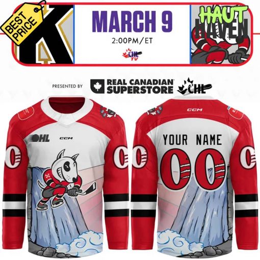 Niagara IceDogs Special New 2025 Hockey Jersey