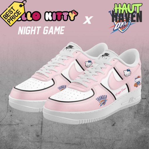 Oklahoma City Thunder x Hello Kitty Night Game Special New 2025 Air Force 1 Sneaker