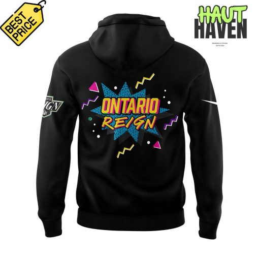 Ontario Reign our 90’s merch Special Hoodie