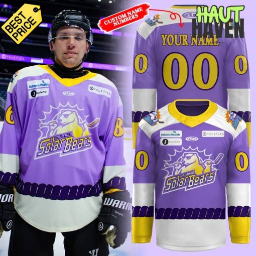 Orlando Solar Bears Women in Hockey Night Special Jersey