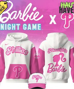 Philadelphia Phillies x Barbie Night Game Special Hoodie Pants Cap