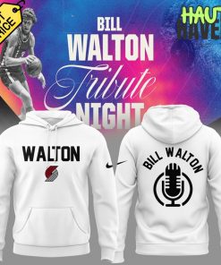 Portland Trail Blazers Bill Walton Tribute Night Special New Hoodie