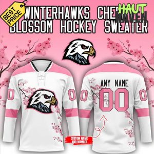 Portland Winterhawks x Cherry Blossom 2025 Hockey Jersey