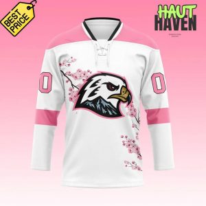 Portland Winterhawks x Cherry Blossom 2025 Hockey Jersey