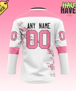 Portland Winterhawks x Cherry Blossom 2025 Hockey Jersey