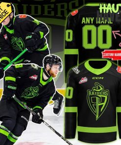 Prince Albert Raiders Contest Winning 2025 Special Hockey Jersey