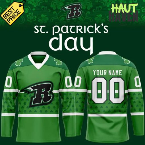 Rapid City Rush 2025 St. Patrick’s Day Special Jersey