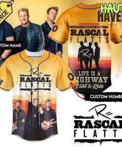 Rascal Flatts “Life is a Highway Tour” Baseball Jersey