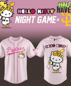 San Diego Padres x Hello Kitty Night Game Special Baseball Jersey