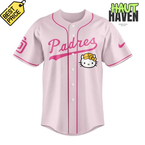 San Diego Padres x Hello Kitty Night Game Special Baseball Jersey