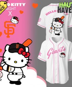 San Francisco Giants x Hello Kitty Night Special Baseball Jersey