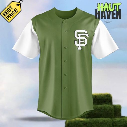 San Francisco Giants x Minecraft Movie Special Baseball Jersey