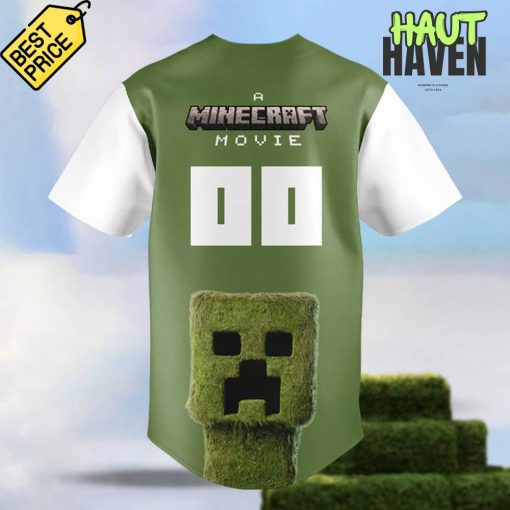 San Francisco Giants x Minecraft Movie Special Baseball Jersey