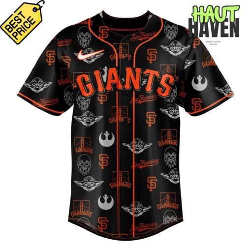 San Francisco Giants x Star Wars Special New 2025 Baseball Jersey