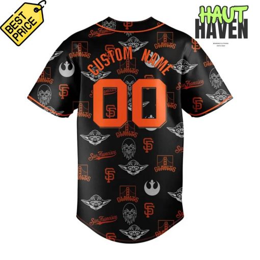 San Francisco Giants x Star Wars Special New 2025 Baseball Jersey