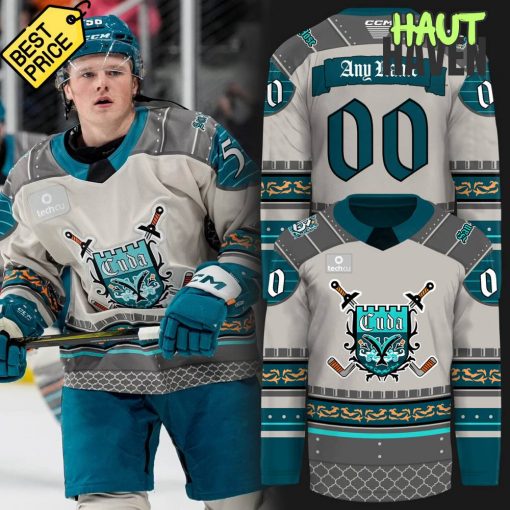 San Jose Barracuda Renaissance Night Special Hockey Jersey