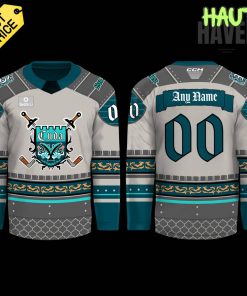 San Jose Barracuda Renaissance Night Special Hockey Jersey