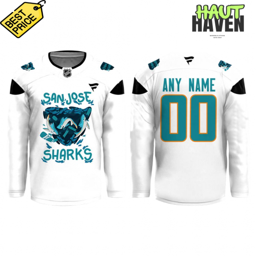 San Jose Sharks Women’s History Night Special Hockey Jersey