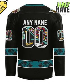 San Jose Sharks x 2025 South Asian Culture Night Special Hockey Jersey