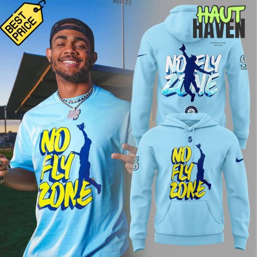 Seattle Mariners Julio Rodrguez Iced Out “No Fly Zone” Special Hoodie